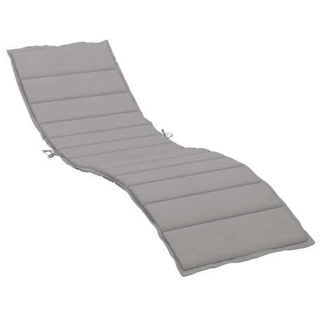 Vidaxx liggestolspude 200x70x3 cm oxford stof grå