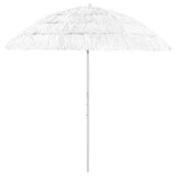 VidaXL strandparasol Hawaii 240 cm hvid