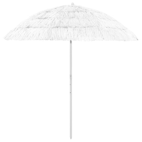 VidaXL strandparasol Hawaii 240 cm hvid