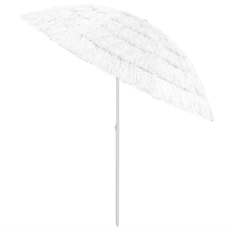 VidaXL strandparasol Hawaii 240 cm hvid