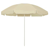 Vidaxl strandparasol 240 cm zandgeel