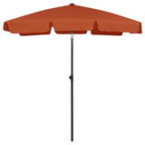 Vidaxx strandparasol 180x120 cm terracotta farvet