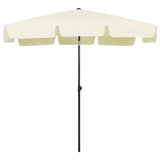 Vidaxl Strandparasol 200x125 cm sandgul