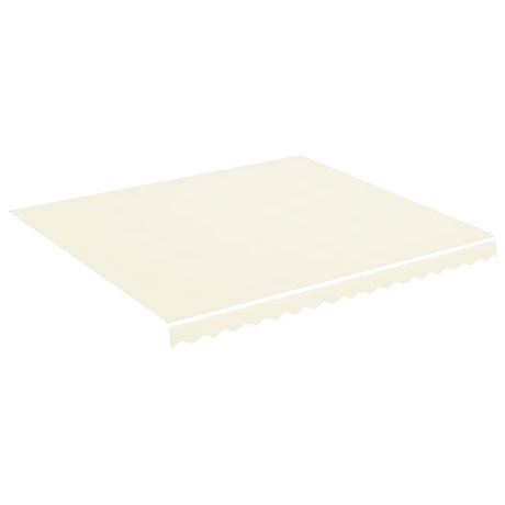 Vidaxl udskiftning klud til Luifel 4x3,5 m creme -farvet