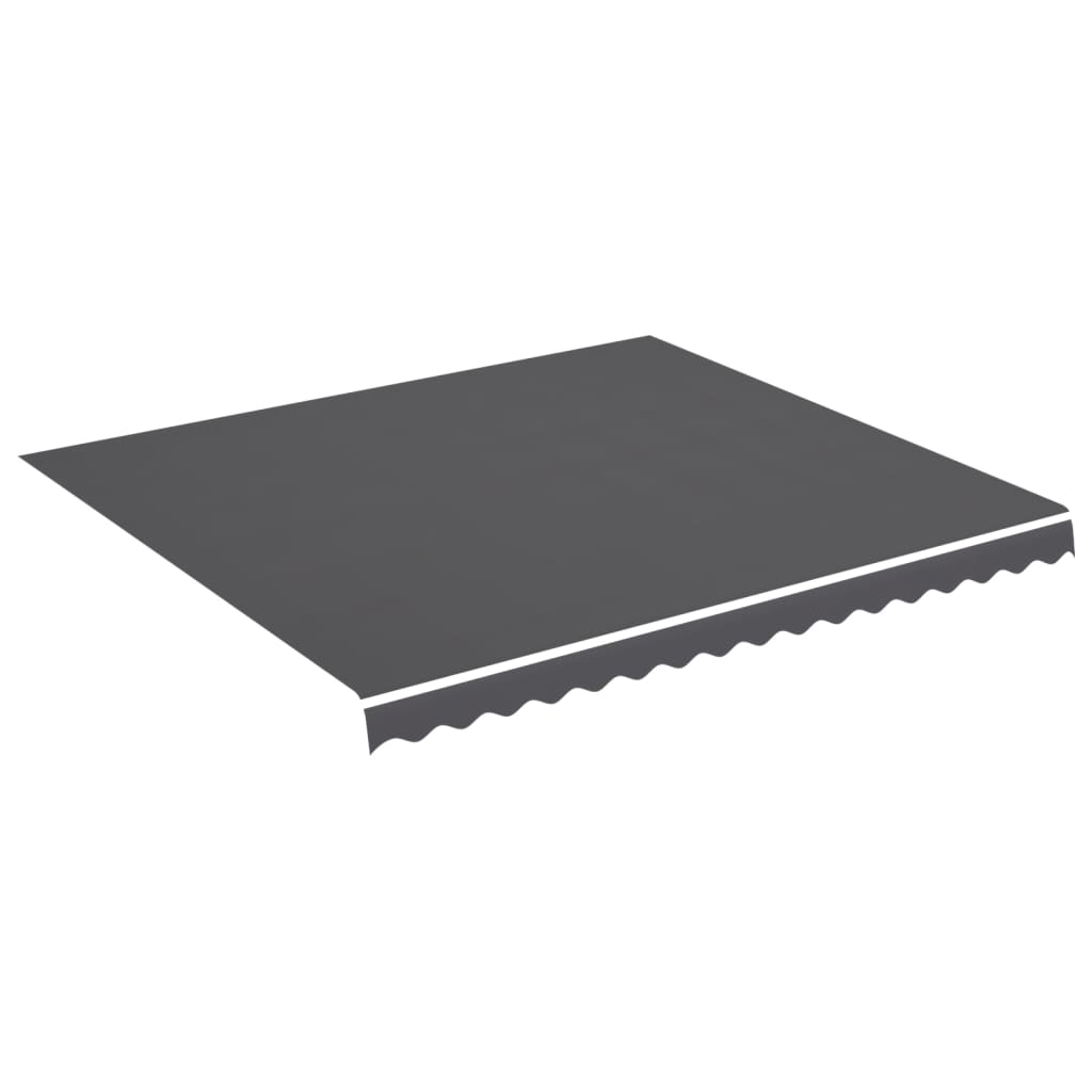 VIDAXL Udskiftningsklud til Luifel 4x3,5 m Anthracite -farvet