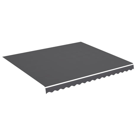 VIDAXL Udskiftningsklud til Luifel 4x3,5 m Anthracite -farvet