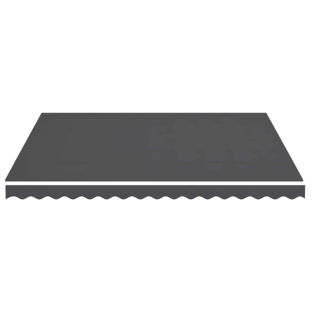VIDAXL Udskiftningsklud til Luifel 4x3,5 m Anthracite -farvet