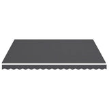 VIDAXL Udskiftningsklud til Luifel 4x3,5 m Anthracite -farvet