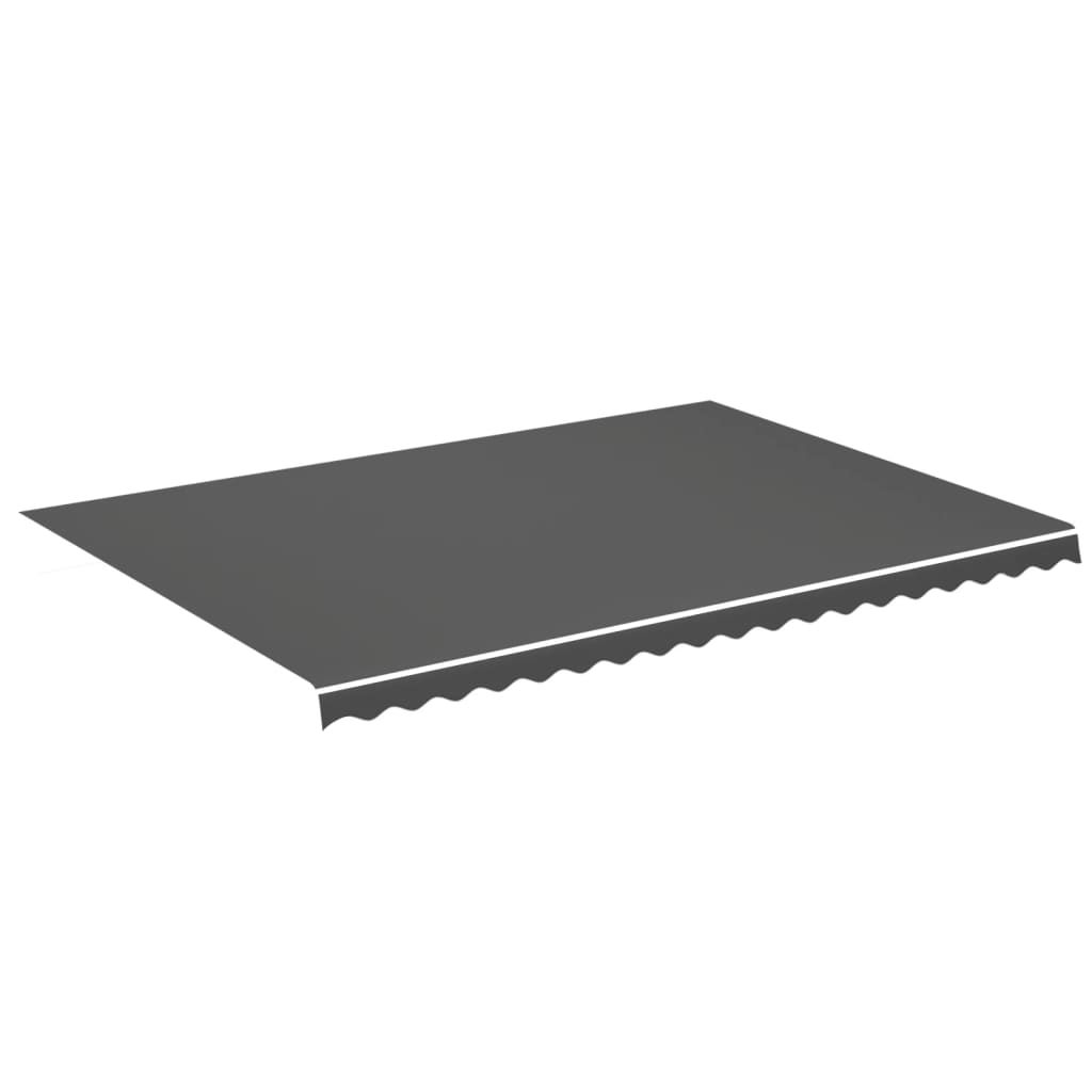 VIDAXL Udskiftningsklud til Luifel 5x3,5 m Anthracite -farvet