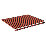 Vidaxl udskiftning klud til Luifel 4,5x3,5 m orange og brun
