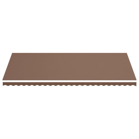 Vidaxl udskiftning klud til luifel 6x3 m brun