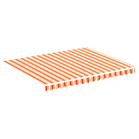 Vidaxl udskiftning klud til luifel 3x2,5 m gul og orange