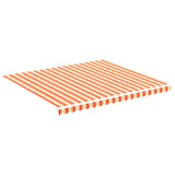 Vidaxl udskiftning klud til luifel 4x3,5 m gul og orange