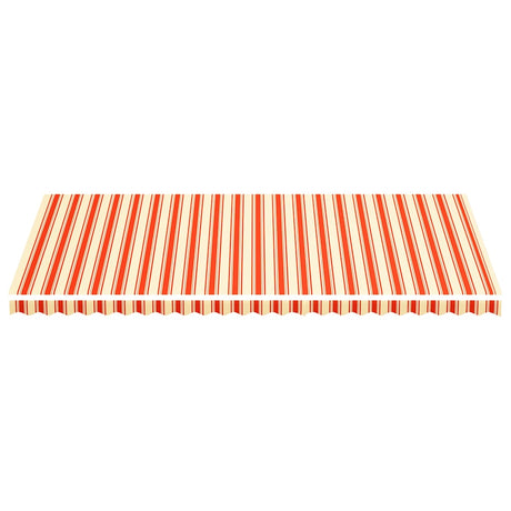 Vidaxl udskiftning klud til luifel 6x3 m gul og orange