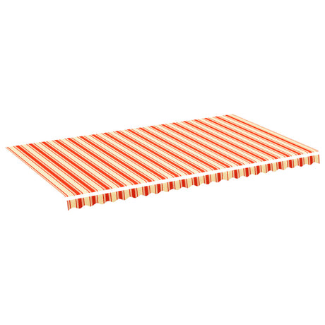 Vidaxl udskiftning klud til luifel 6x3,5 m gul og orange