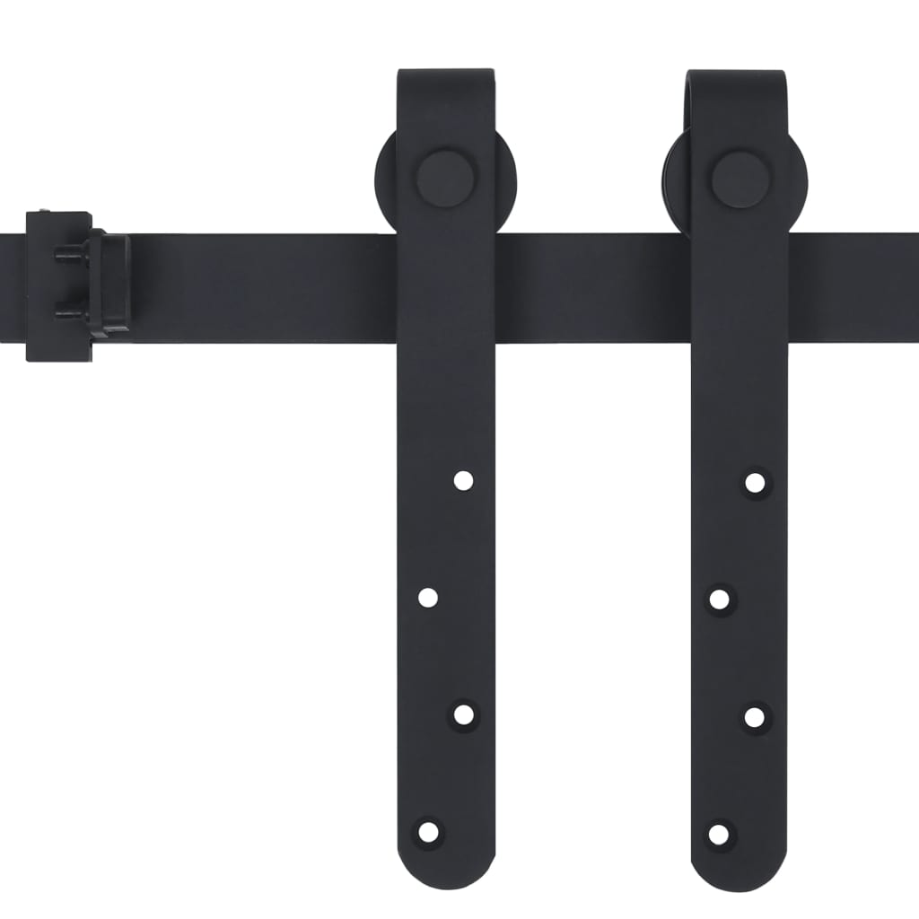 Vidaxl Suspension Set til mini -skiver -døren 183 cm kulstofstål