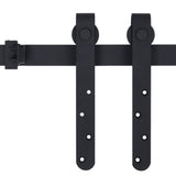 Vidaxl Suspension Set til mini -skiver -døren 183 cm kulstofstål