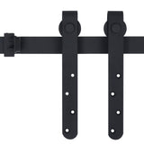 Vidaxl Suspension Set til mini -skiver -dør 152 cm kulstofstål