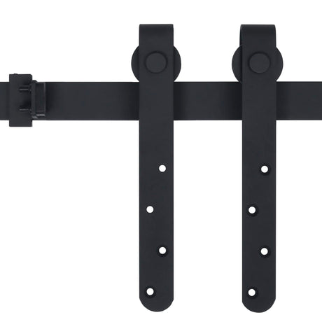 Vidaxl Suspension Set til mini -skiver -dør 152 cm kulstofstål