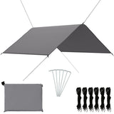 Vidaxl Cover Sail 3x2,85 m grå