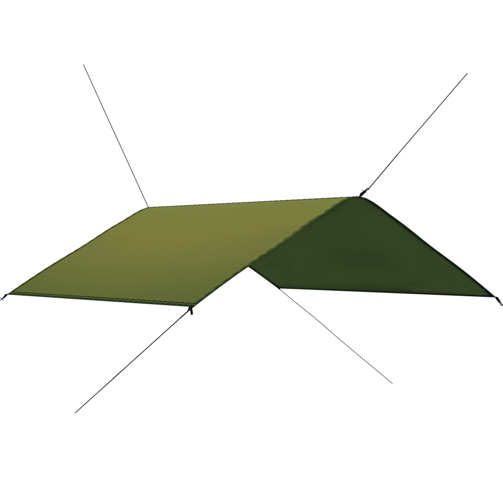 Vidaxl Dek Sail 4x4 m grøn