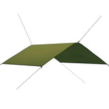 Vidaxl Dek Sail 4x4 m grøn