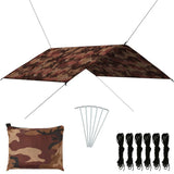 Vidaxl Cover Sail 4x4 M Camouflage