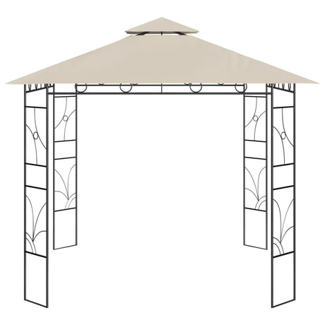 Vidaxl Arbor 160 g m² 3x3x2,7 m fløde -farvet