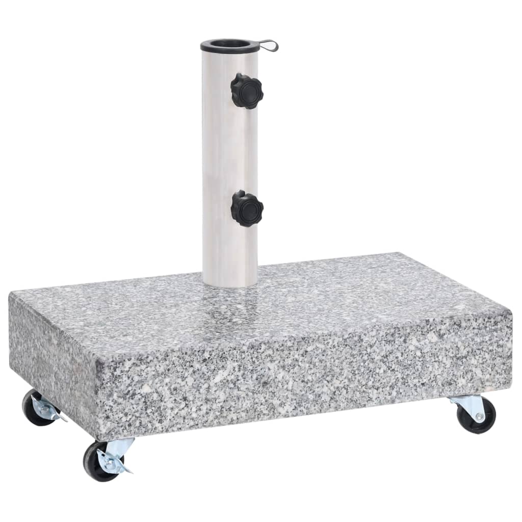 Vidaxl Parasol Foot 45x25x8 cm granitlysegrå