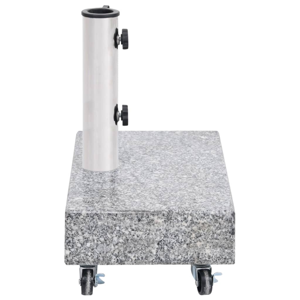 Vidaxl Parasol Foot 45x25x8 cm granitlysegrå