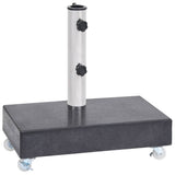 Vidaxl Parasol Foot 45x25x8 cm granit sort