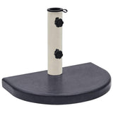Vidaxl Parasol Foot 40x28x4 cm granit sort