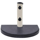 Vidaxl Parasol Foot 40x28x4 cm granit sort