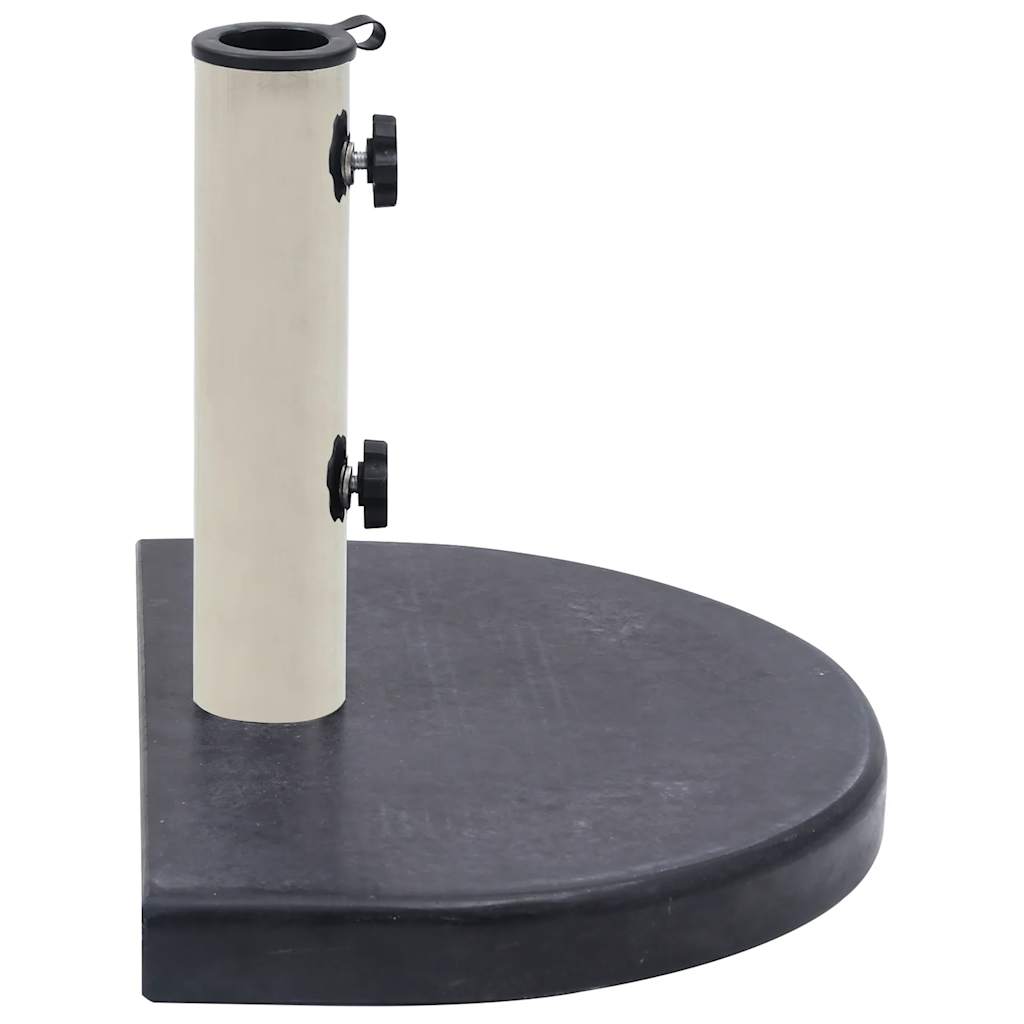 Vidaxl Parasol Foot 40x28x4 cm granit sort