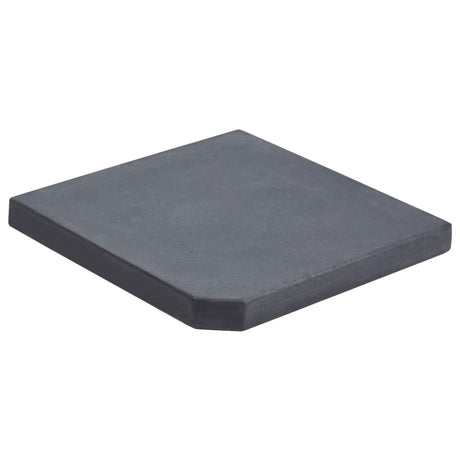 Vidaxl Parasol Footplate Square 25 kg granit sort