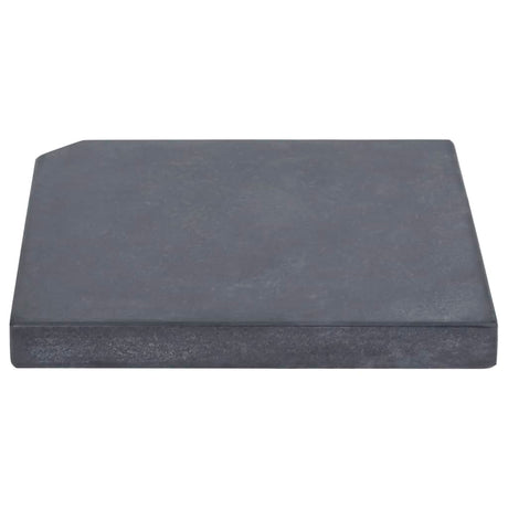 Vidaxl Parasol Footplate Square 25 kg granit sort