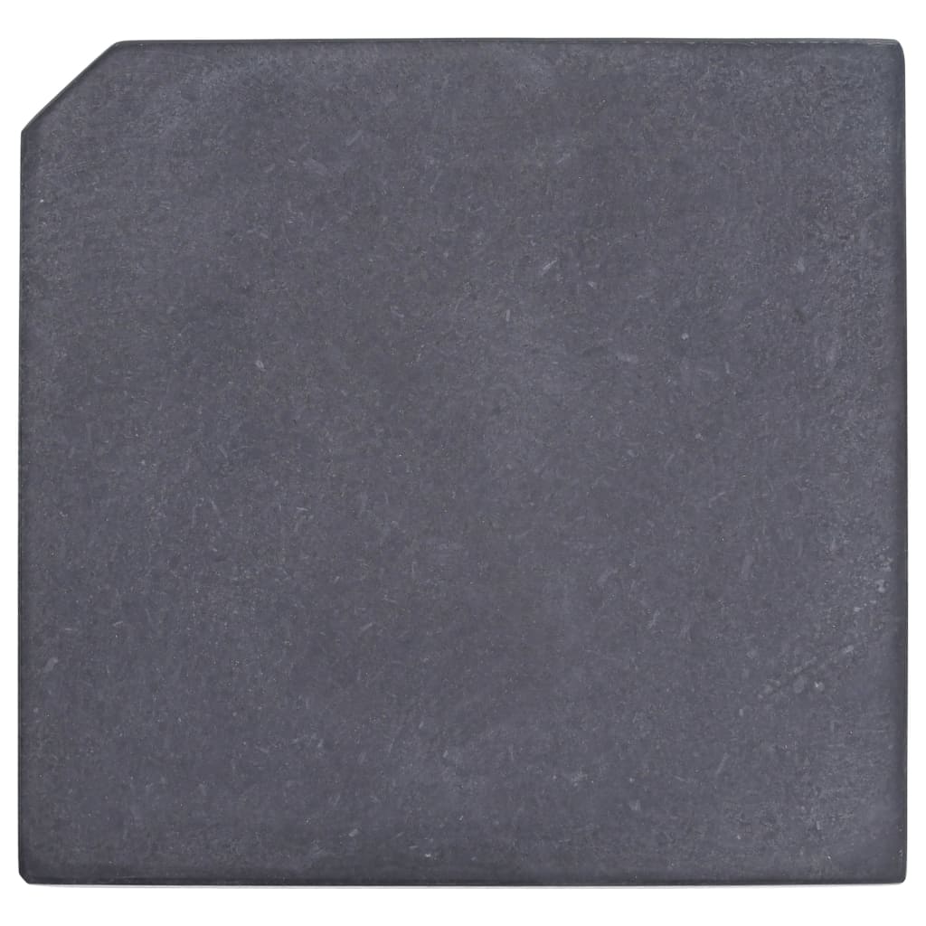 Vidaxl Parasol Footplate Square 25 kg granit sort