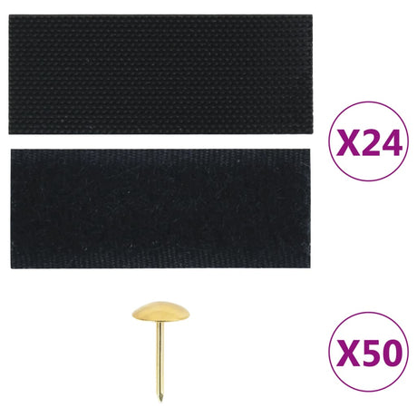 Vidaxl Insect Door Curtains 2 PCS Magnetic 220x110 cm sort