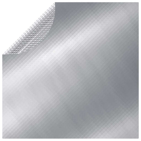 Vidaxl Pool Cover 455 cm pe sølvfarvet