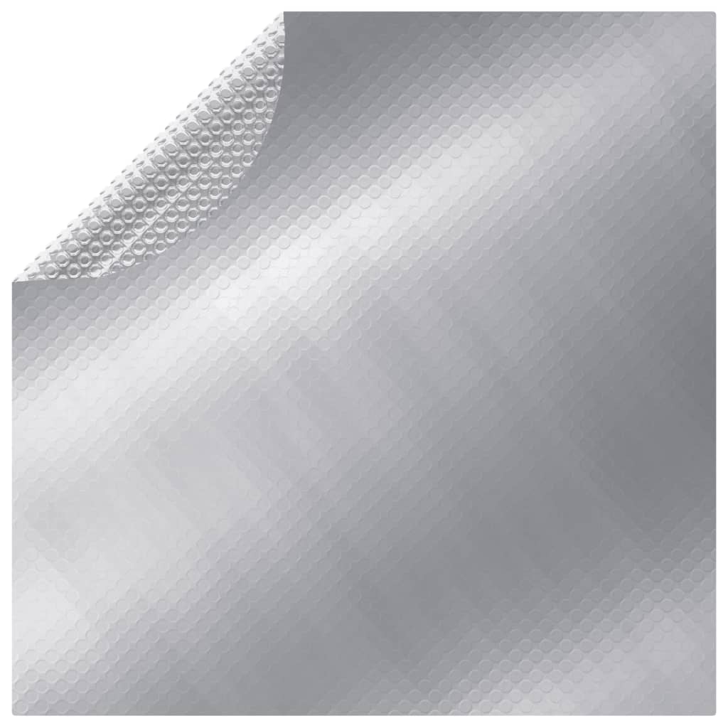 Vidaxl Swimming Pool Cover 527 cm pe sølvfarvet