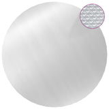 Vidaxl Swimming Pool Cover 527 cm pe sølvfarvet