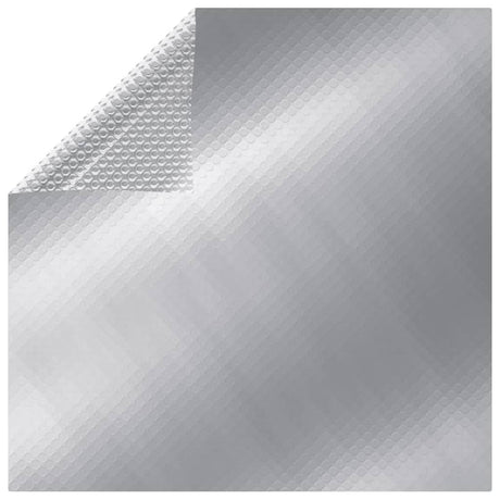 Vidaxl Swimming Pool Cover 732x366 cm pe sølvfarvet