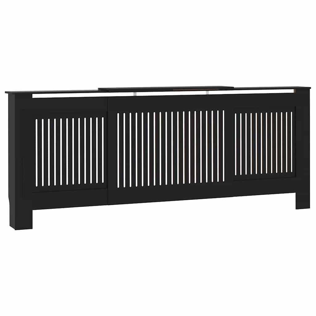 Vidaxl Radiatorom Construction 205 cm MDF sort