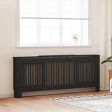 Vidaxl Radiatorom Construction 205 cm MDF sort