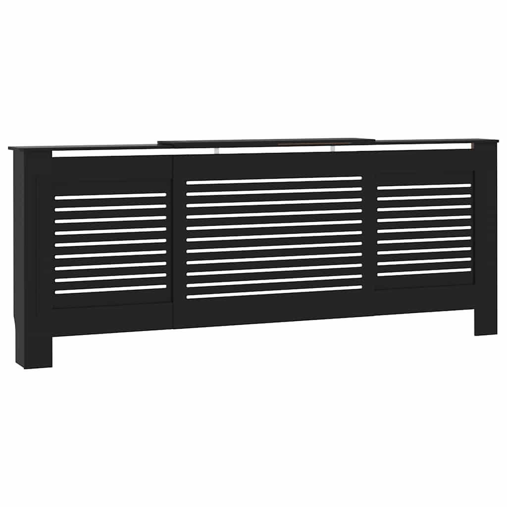 Vidaxl Radiatorom Construction 205 cm MDF sort