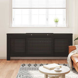 Vidaxl Radiatorom Construction 205 cm MDF sort