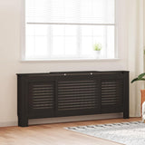 Vidaxl Radiatorom Construction 205 cm MDF sort