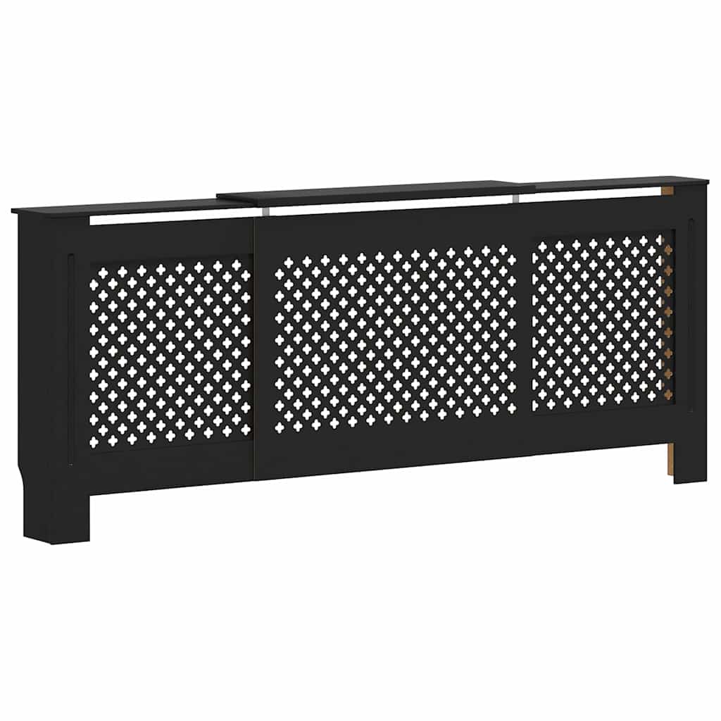 Vidaxl Radiatorom Construction 205 cm MDF sort
