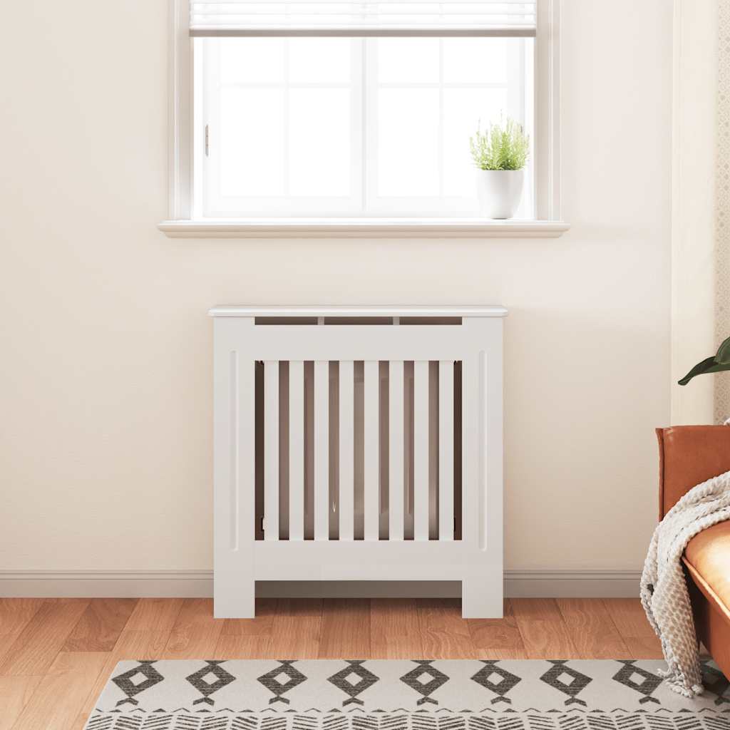Vidaxl Radiatorom Construction 78 cm MDF White
