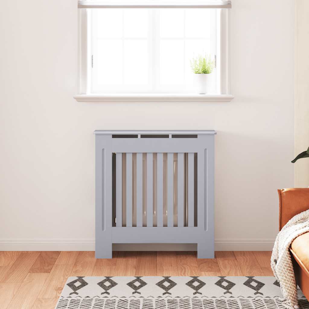 Vidaxl Radiatorom Construction 78 cm MDF grå